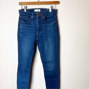 SZ 26/2 Ann Taylor Loft Skinny Jeans Distressed Hem
